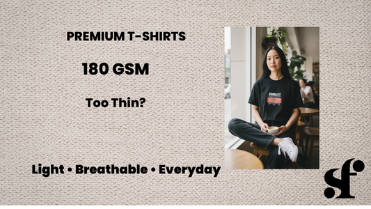 180 GSM T-Shirts Explained: Are Lightweight Tees Best for Daily Wear in India? (2026 Guide)