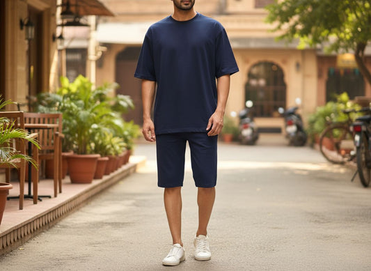 Wake Up – Oversized (Deep Navy)