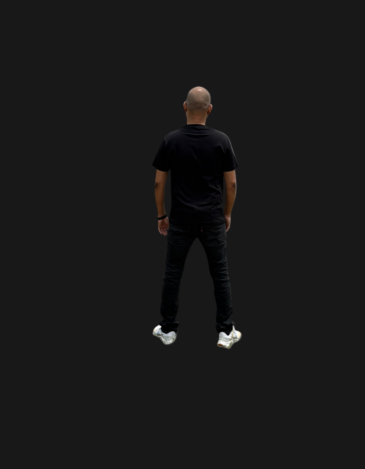 Classic Everyday Tee – 180 GSM Cotton Plain Tshirt in Black