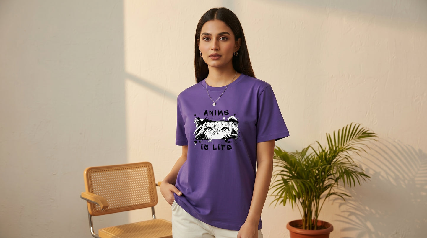 Anime Is Life – Regular (Lavender)