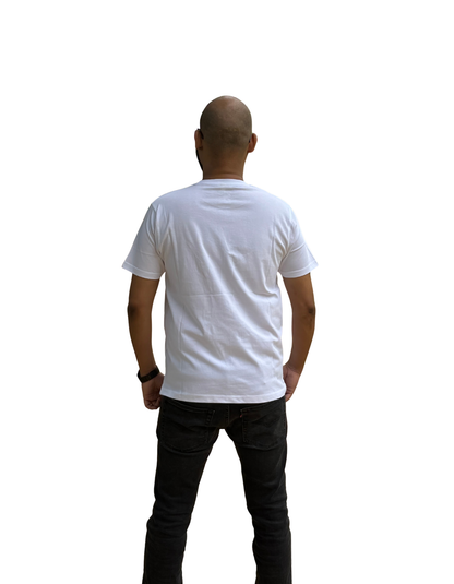Classic Everyday Tee – 180 GSM Cotton Plain Tshirt in White